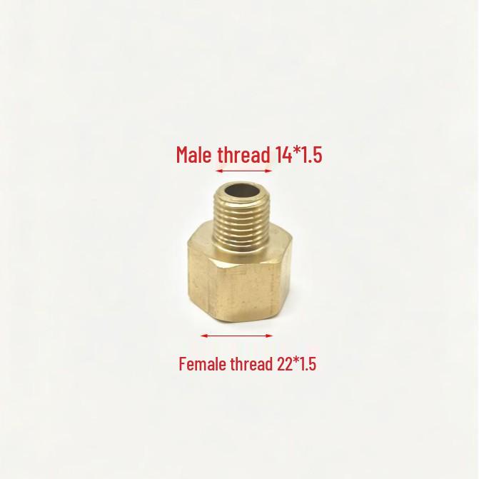 High-Pressure Car Wash Machine Water Gun Adapter: 22mm to 14/15mm Connector