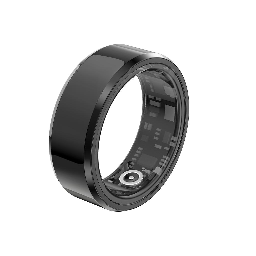 Smart Ring Men Women IP68 Waterproof Heart Rate Blood Oxygen Sleep Health Monitor Sport Fitness Health Ring for Android IOS