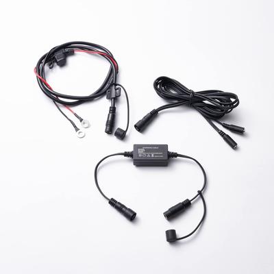Yamashiro IDEAL Ideal, Für Motorräder, Für Elektrisch Beheizte Handschuhe, HEAD3/HEAT4 Anschlusskabel, IDHCB, Schwarz, Einheitsgröße