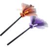 Plastic Witch Broomstick Simulation Magic Witch Broom Halloween Witch Broom  Cosplay Party