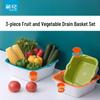 CHAHUA Multi-function Double-Layer Kitchen Drain Basket
