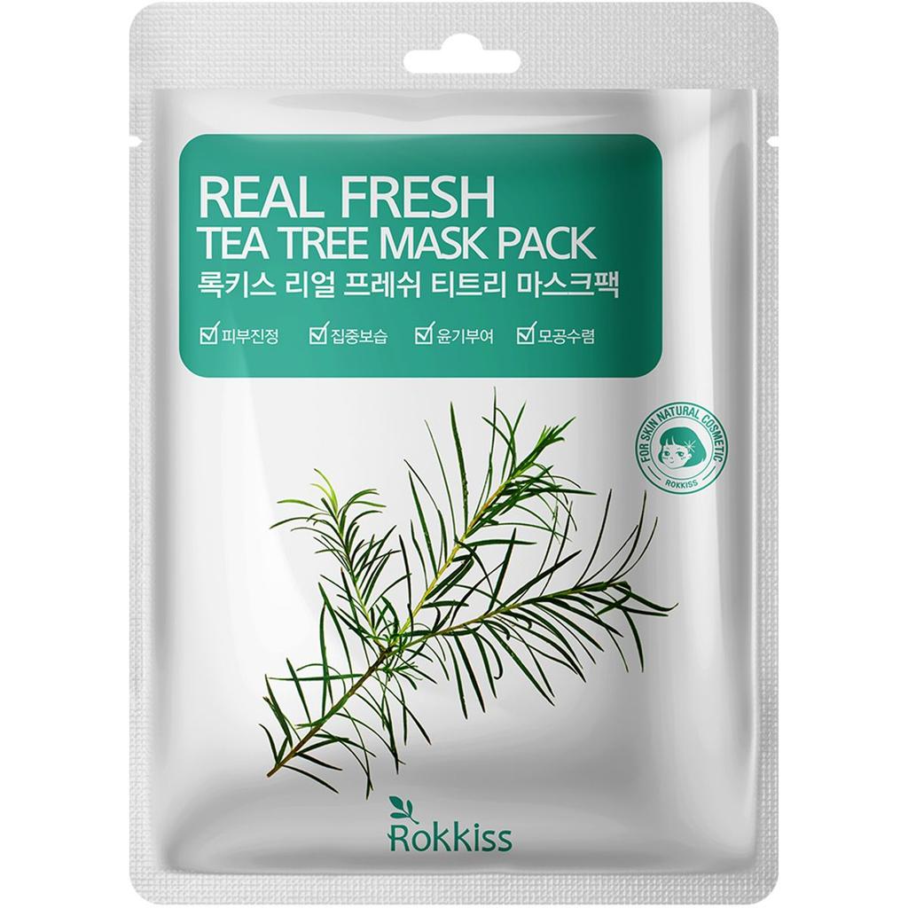 Real Fresh Tea Tree Mask Pack (50 Packs) 1 Pack