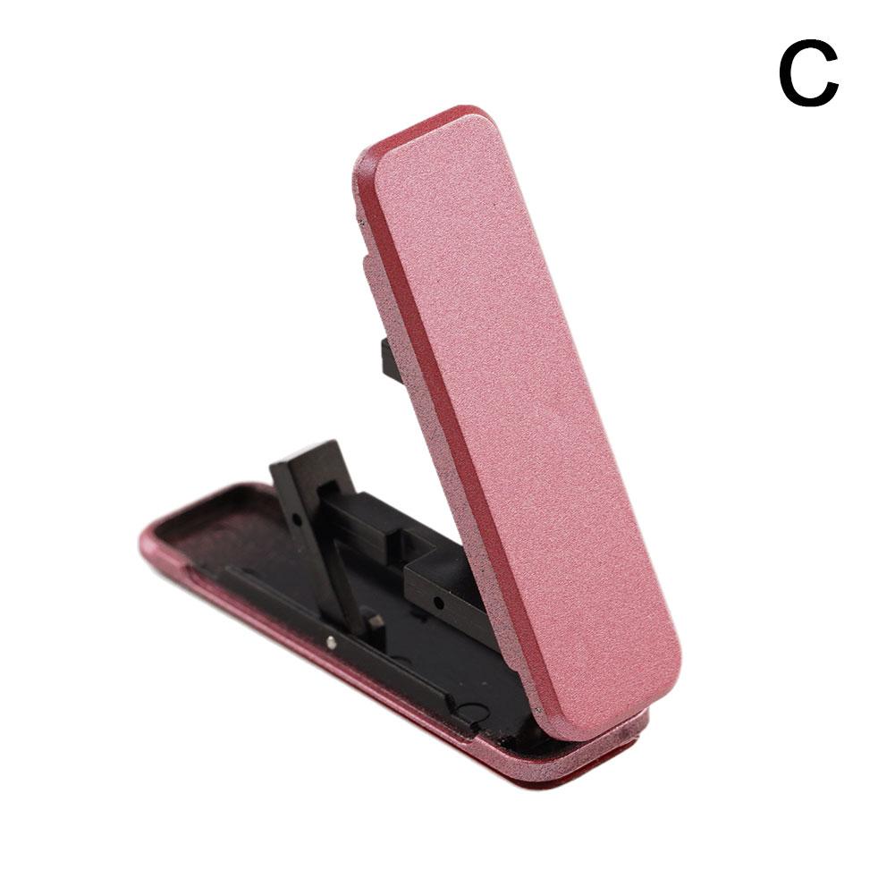 Folding Mobile Phone Stand Bracket Ultra Thin Mini Metal Phone Holder Stand Kickstand Bracket Desktop Phone Holder