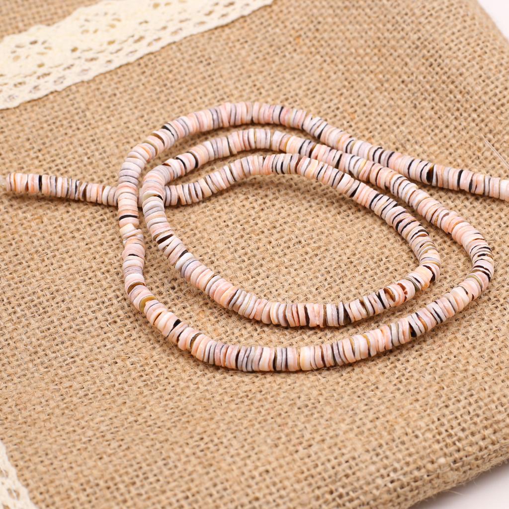 Shell Spacer Beads Natural Freshwater Shell Isolation Beads 6mm For Jewelry Making DIY Necklace Bracelet Earrings Accessory