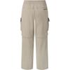 SALOMON Korean Line Letter Print Mid Waist Straight Leg Work Pants Men Pants Light-Brown LC2571300