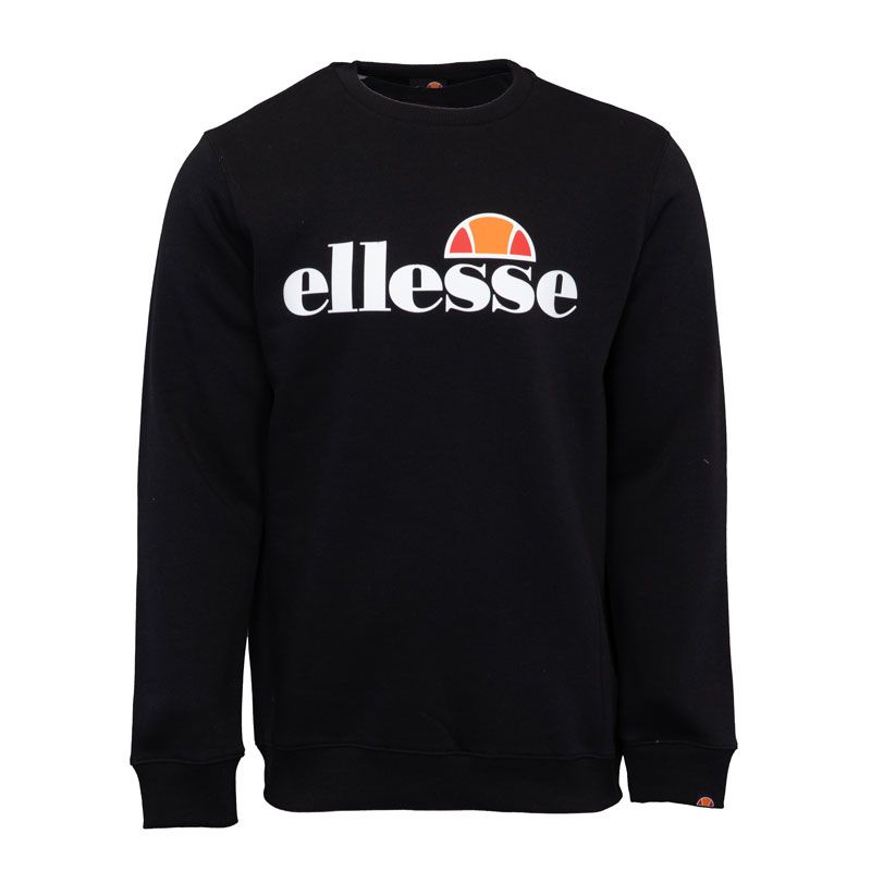 Sweat col ras de cou manches longues coton imprimé logo Homme ELLESSE