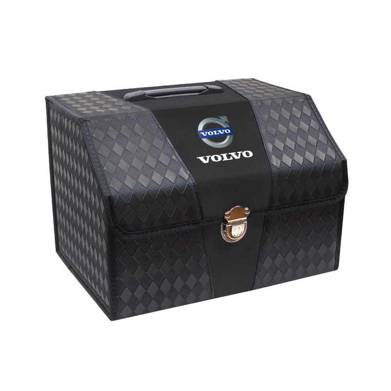 Auto-Aufbewahrungstasche Kofferraum-Organizer-Box Aufräumzubehör Für Volvo XC90 V90 V60 XC60 V40 EC40 EX40 S80 S60 S90 C40 XC40 V70 XC70
