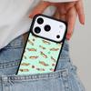 Cartoon Dackel Wursthund Handyhülle für iPhone 16e 15 14 13 12 17 Pro Max Plus Air 17pro Cover Hülle