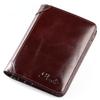 Newest Men'S Leather Wallet Rfid Anti-Theft Brush Head Layer Cowhide Retro Casual Vertical Multi-Function Carteira Masculina Wallet