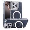 360 Metal Finger Ring Bracelet Magnetic Case For iPhone 13 14 15 16 Pro Max Retro Leather Business Kickstand Shockproof Cover