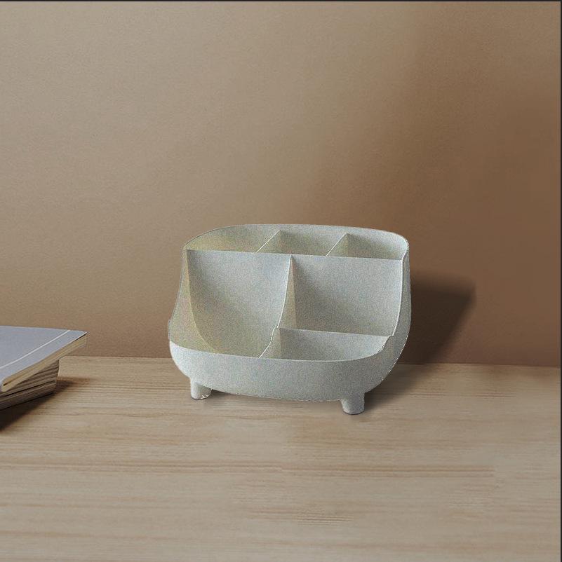 Многофункциональный вращающийся держатель для ручек и коробка для хранения - Милый дизайн, большая вместимость для студенческих рабочих столов