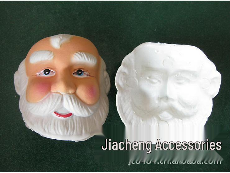 Santa Claus Masks: Cross-Border Christmas Decorations, Plastic Face, Multiple Specifications