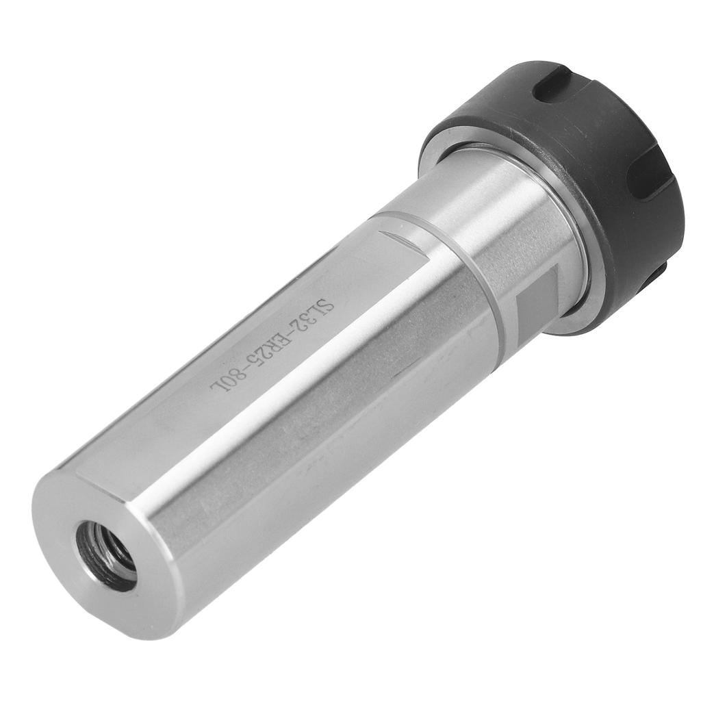 Collet Chuck Holder Straight Shank Extension Rod CNC Lathe Machine Tapping Tool SL32‑ER25‑80L