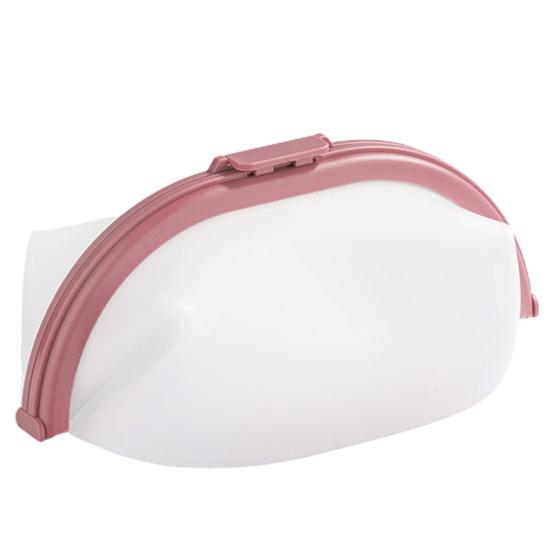 Сумка для хранения, герметичная, высокая складная, термостойкая, четкая коробка розовый