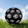 Mg Logo Design Inspiration Size 5 Soccer Ball,Indoor/Outdoor Suitable for Training Matches Tournaments Practice Games Perfect Gift for Fan