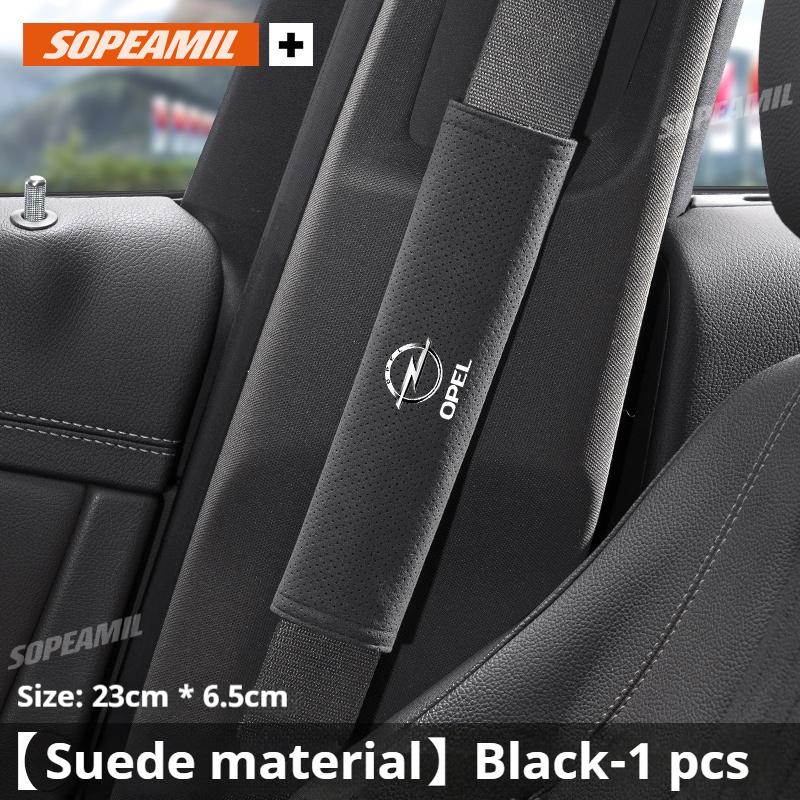 For Opel Astra Corsa Grandland Insignia Mokka Vectra GTC Tigra Vivaro Zafira Combo Crossland-X Car Seat Belt Shoulder Guard Pad