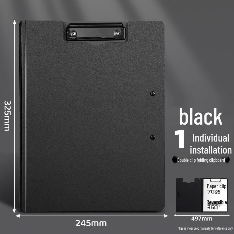 Macaron Color Frosted A4 Document Storage Clipboard with Thick Foam Board