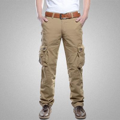 Y2k Men's Cargo Pants Multi Pocket Male Hiphop Overalls High Street Al Trousers  New Streetwear