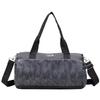 Large capacity fashion travel bag 2025 autumn new nylon cloth multi-pocket printing shoulder crossbody portable tote bag