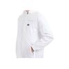 Emporio Armani EA7 SS24 Letter Logo Bedrukte Hoodie met Rits Losse Lange Mouwen Jas Heren jassen Wit 3DPB17-PN5ZZ-1100