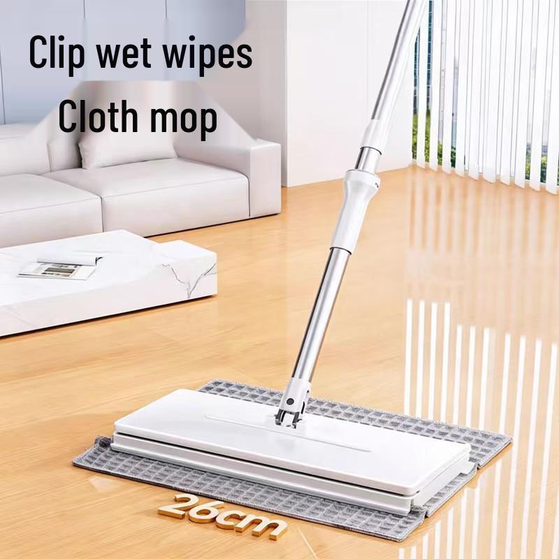Versatile Large Towel & Mop Cloth Clip with Extended Handle - Dual Use