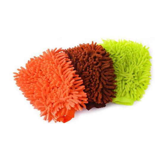 1Pc Car Wash Washing Microfiber Chenille Mitt Auto Cleaning Glove Dust Washer
