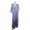 Indonesian Arab Print Dress Saudi Dubai Spring Middle East Twist Drill Hot Drilling Large Robe Dresses