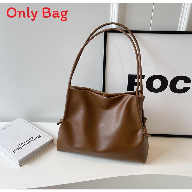 Tote Bag For Women Large Capacity Pu Street Style With Magnetic Closure For Daily Use