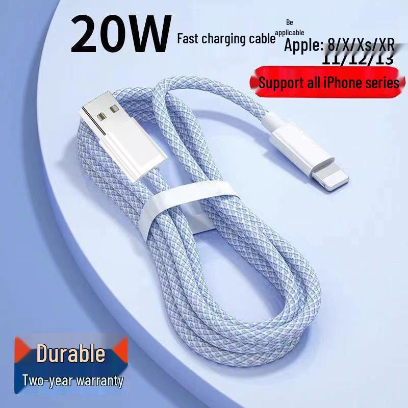 Huawei 66W & Apple 15 High-Speed 6A Braided Charging Cable