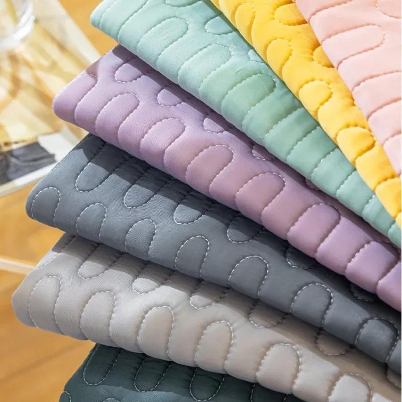1pcs Solid Color Summer Cool Sofa Covers Anti Slip Couch Cushion Simple Dustproof ArmChair Protector Cushion Home Decoration