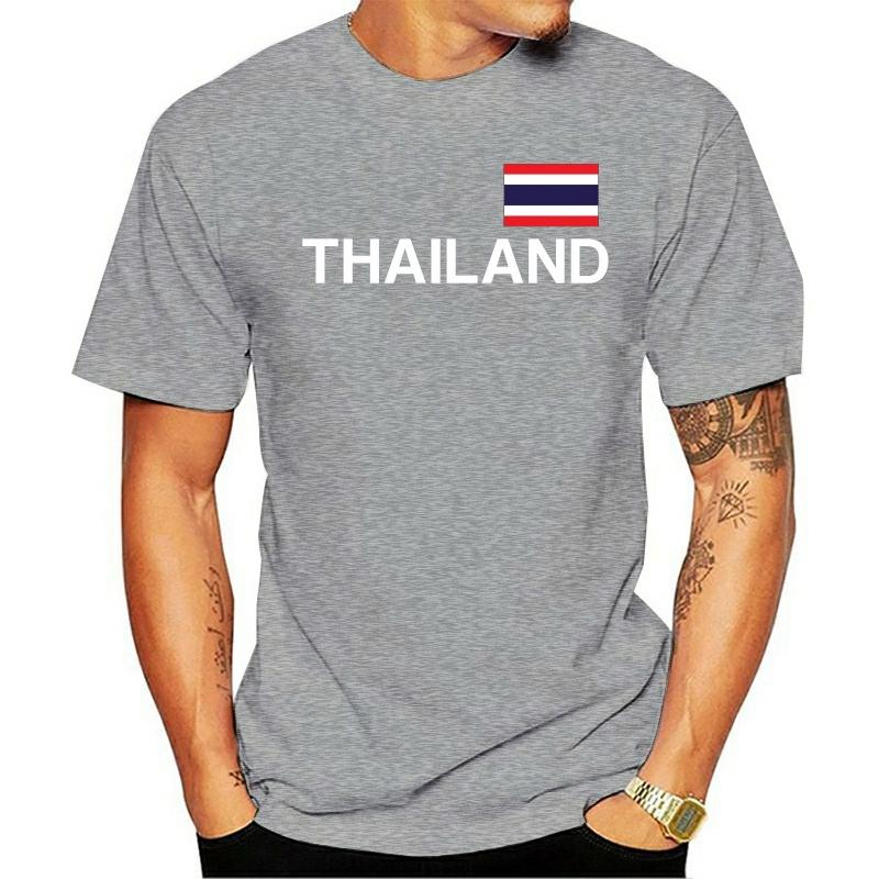 Thailand Tshirt With Flag Print S 3xl Asia Bangkok