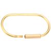 6 Pack Oval Key Ring Holder Brass Carabiner Key Organizer Screw Lock Keychain  Everyday Carry