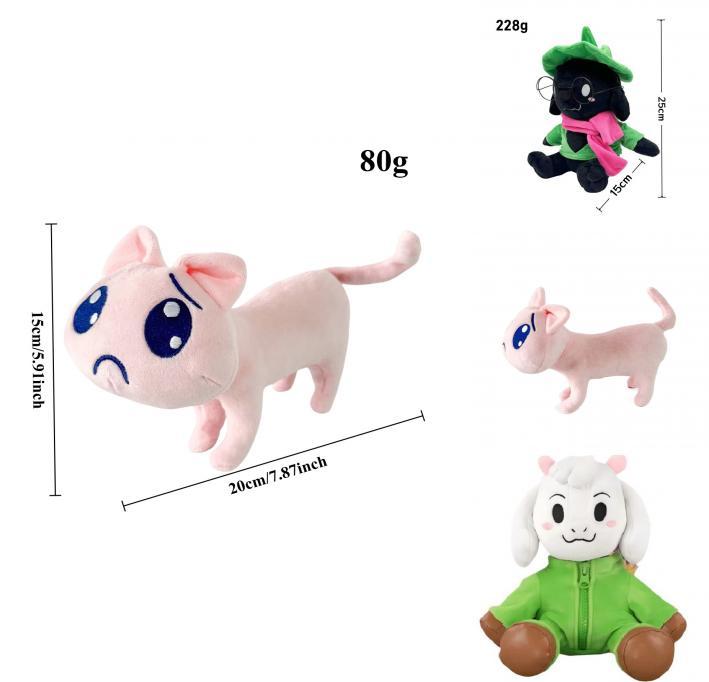 Needy Girl Overdose Cartoon Cat And Sheep Plush Doll Toy For Kids Gift And Collectors
