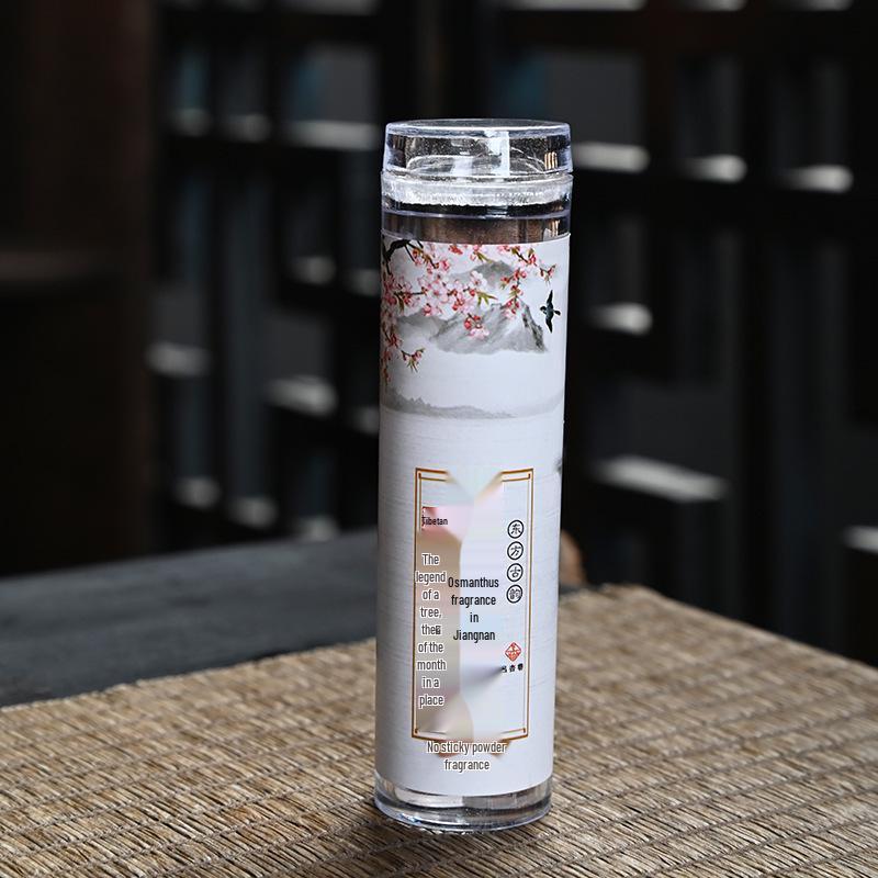 42-Piece Non-Stick Powder Incense: Auspicious Cloud, Sandalwood, Ambergris, Pear, Dragon s Blood, and Jiangnan Osmanthus Fragrances