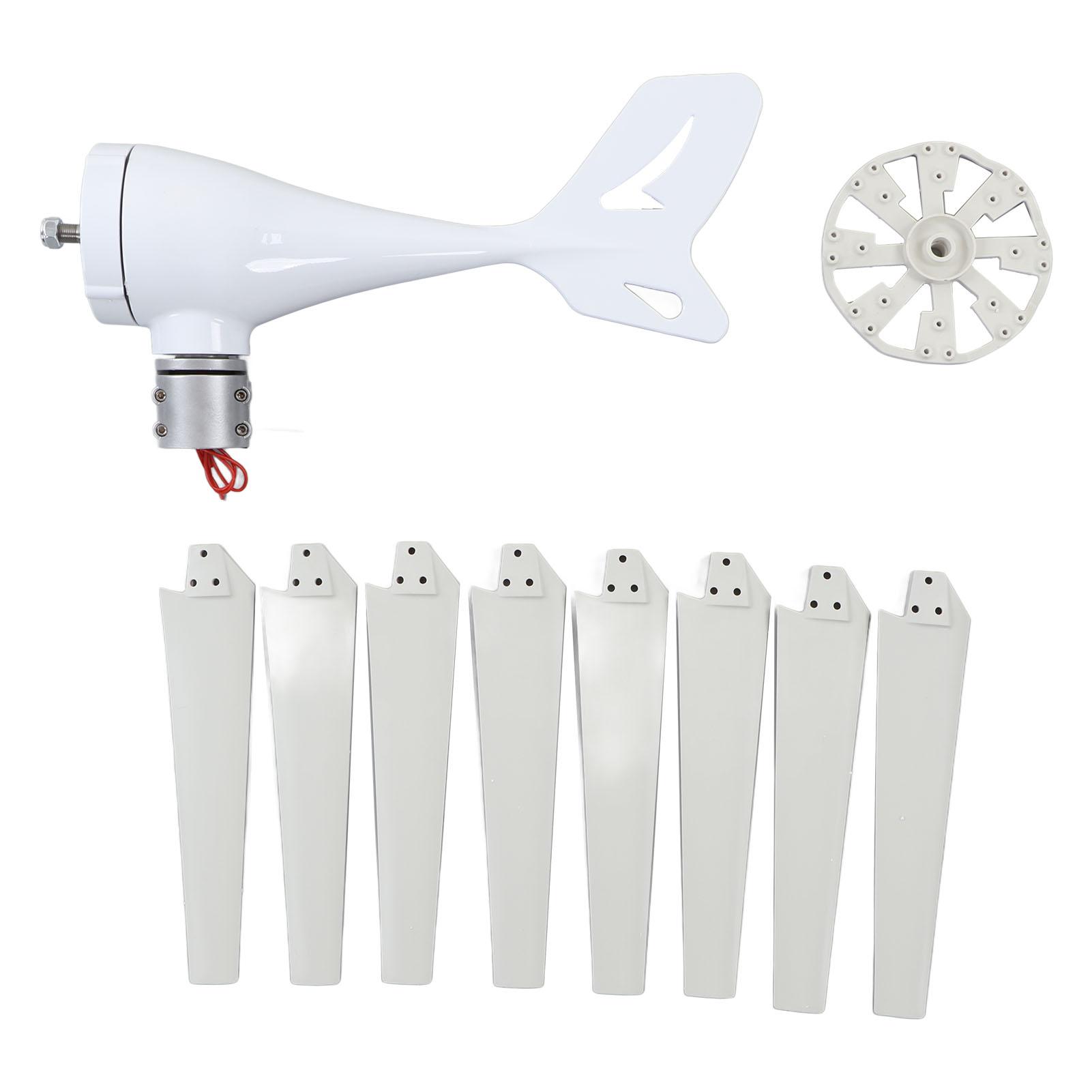 

Ветрогенератор 500 Вт с MPPT контроллером 8 лопастей Ветряной турбогенератор для автодома лодки дома 24 В номинальный