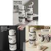 Flower Insulated Travel Mug With Leak Proof Lock For Office And Outdoor Use