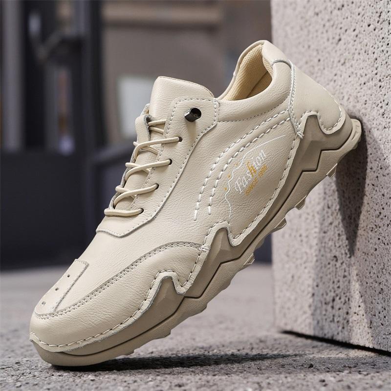 

Men s Casual Shoes Fashion Low-top Soft Sole Breathable Outdoor Shoes Men s Sports Walking Shoes 46