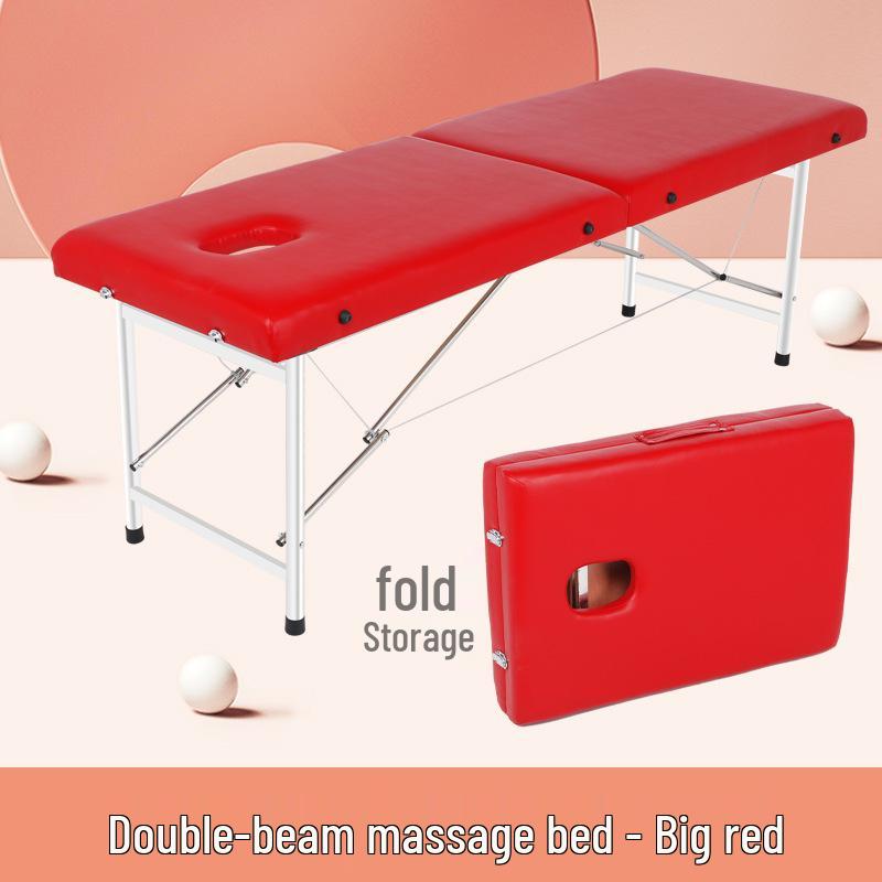 Foldable Portable Massage and Beauty Bed for Therapy & Tattoos