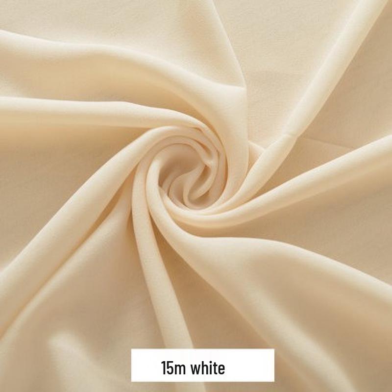 Šifonový Georgette Jednobarevná Taneční Kostýmová Látka pro Podšívku a Šaty