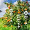 Anti Bird Hanging Spinners 3D Mirror Wind Chime Durability Outdoor Decoration For Patios Farm And Garden Protecting