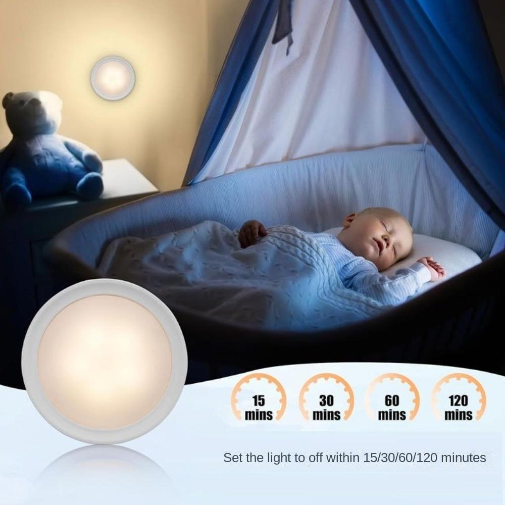 

Dimmable LED Wall Sconces 3 Colors Mini Pat Lamp New Memory Night Lights Home 2 чорний