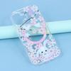For iPhone 17 Case Compatible with MagSafe Embedded Rhinestones IMD Pattern TPU PC Phone Back Cover