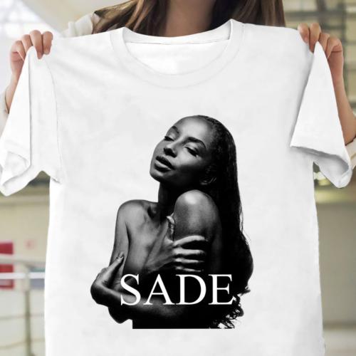 Футболка SADE Sade Adu ARTWORK Белая футболка S-5XL 1F965 Унисекс футболка XXXL