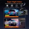 3 Channel Dash Cam, 1080P FHD Front and Rear Inside Car Camera, WiFi APP Control, Night Vision, Parking Mode, Free 64G Card