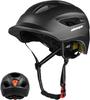 Shinmax Bicycle Helmet for Asian EN1078 LED Commuter City Breathable High AF Model Adults, Fit, Standard, Light, Type, Riding, Commuting, School,