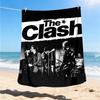 1 Stück The Clash Outdoor Personalisierte Flanelldecke, Weich, Leicht, Personalisierte Flanelldecke, Digitaldruck,
