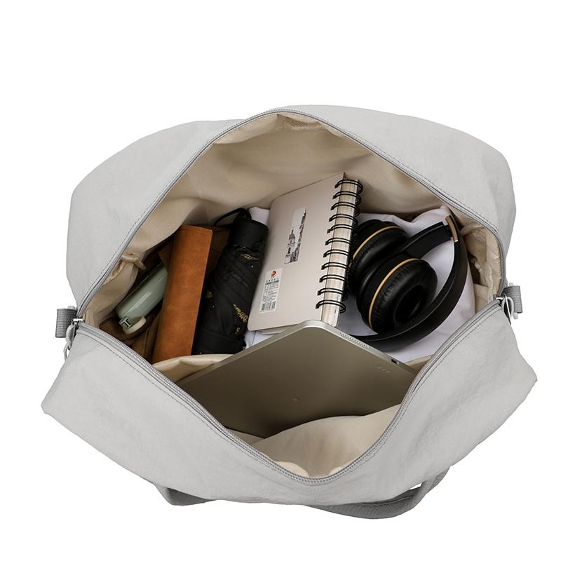 Gym Bag Travel Duffel Bag With Shoe Compartment Waterproof Shoulder Bag