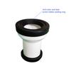 Toilet Extension Pipe Shifter with Reliable Performances Straight Pipe Connector for Bathroom Use Minimizes Leaks & Odor