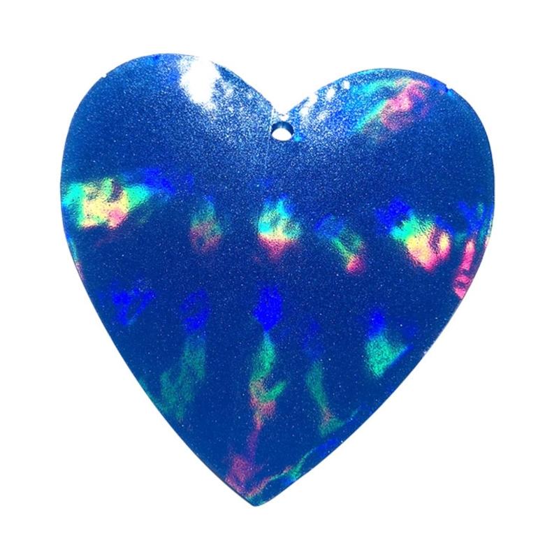 Shiny Light and Shadow Ornaments Silicone Epoxy Keychain Mold DIY Earrings Pendant Jewelry for Valentine Gift Crafts