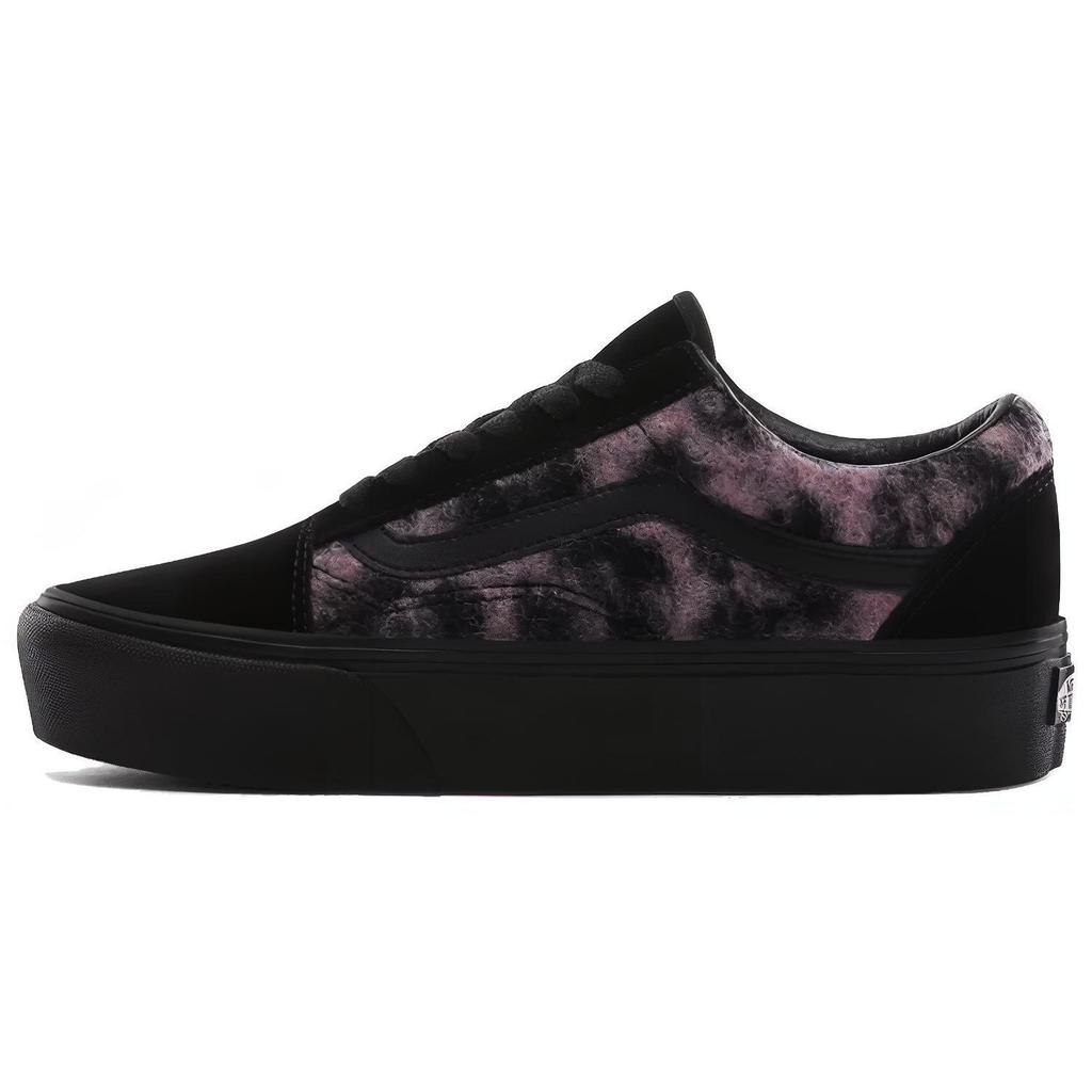 Vans Mix Leopard Old Skool Plateau Schwarz/Lila Pink Damen VN0A3B3UTRE